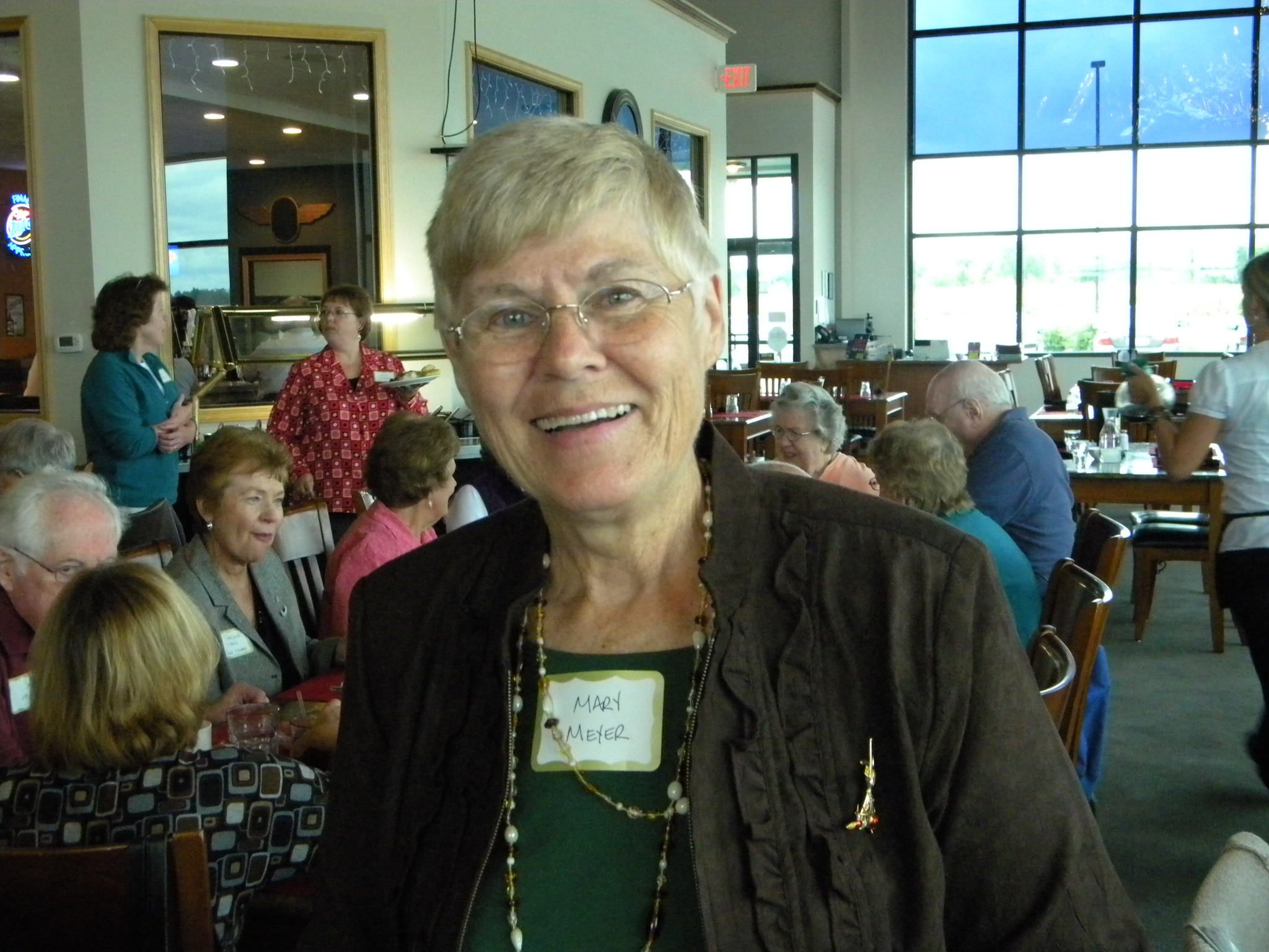 Volunteer Mary Meyer
