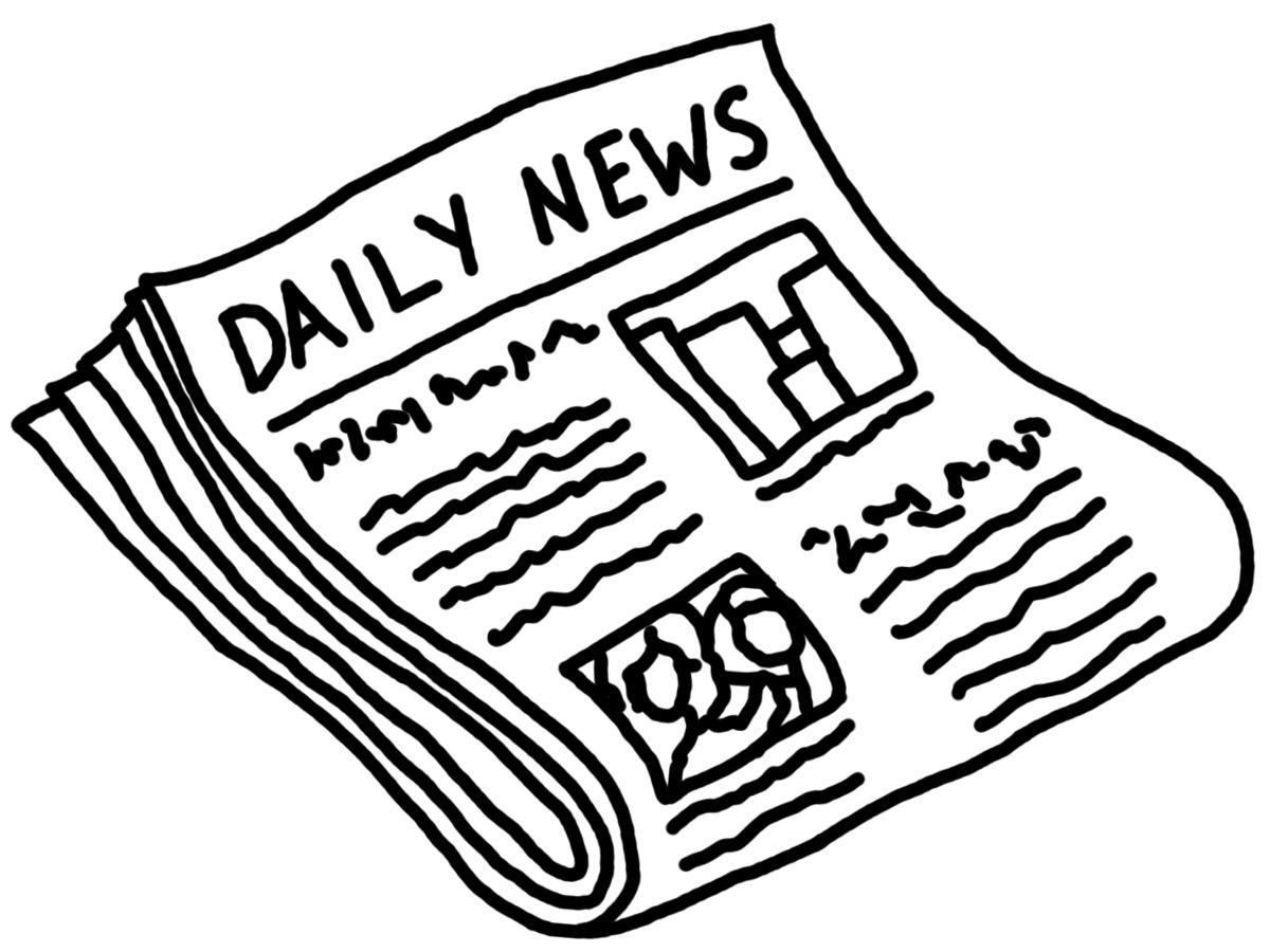 Newspaper clipping sales art