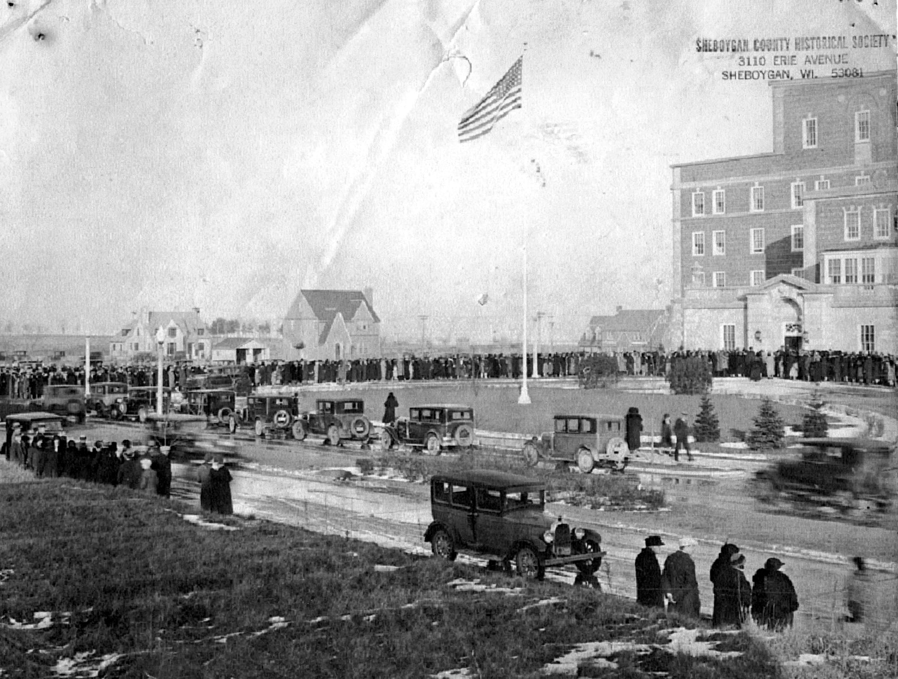 270-30 – Memorial Hospital Cornerstone laying – 1931