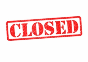 closed