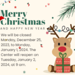 Closed for the holidays