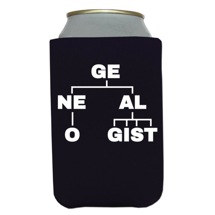 Genealogist Family Tree Can Coozie