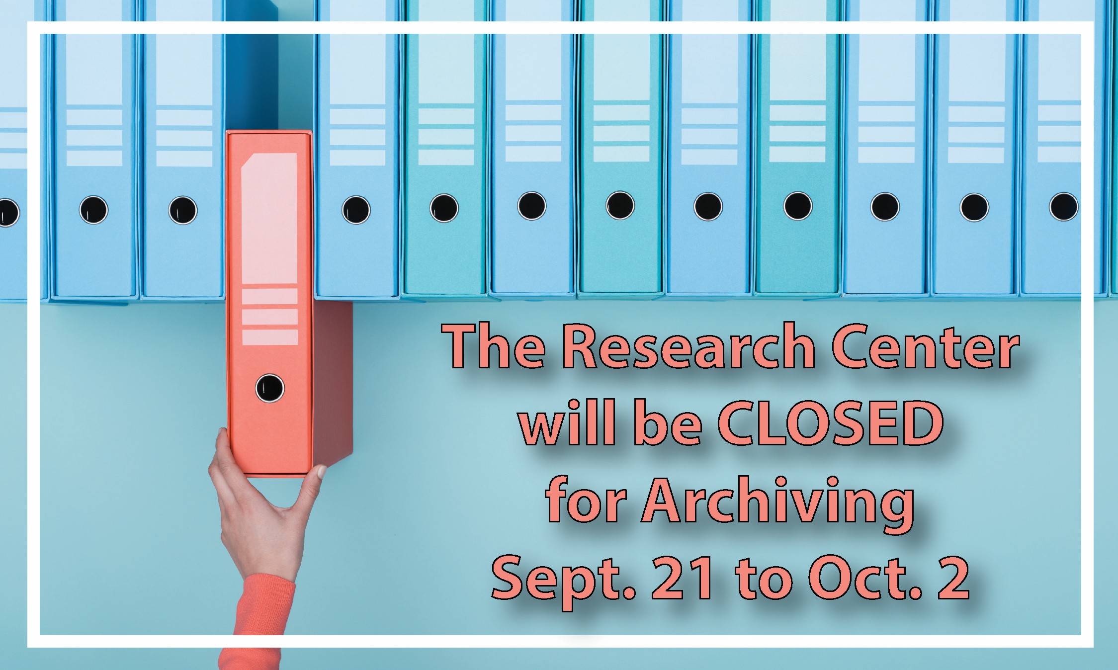 Archiving half page back cover newsletter